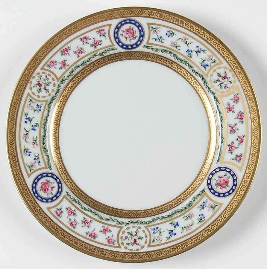 Louveciennes Or Salad Plate by Haviland-1