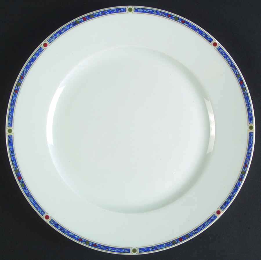 Chatelaine Blue Dinner Plate by Haviland-1