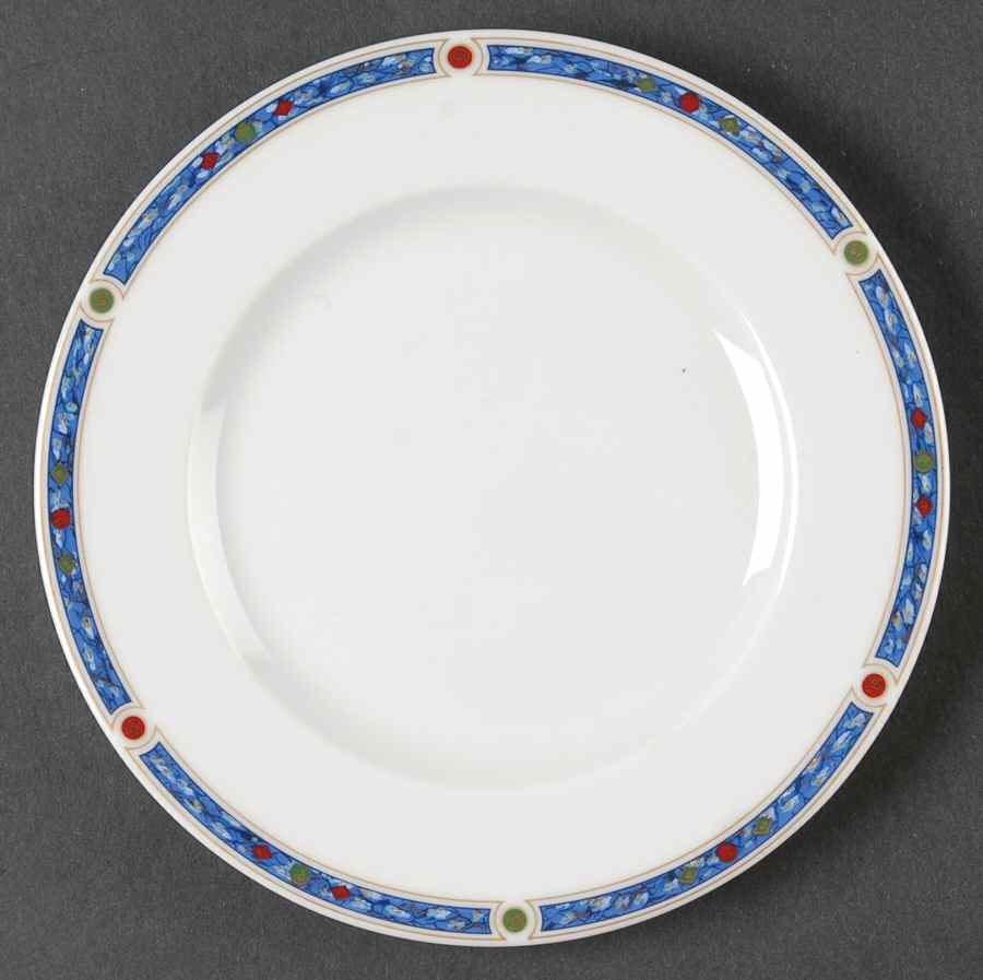 Chatelaine Blue Bread & Butter Plate by Haviland-1