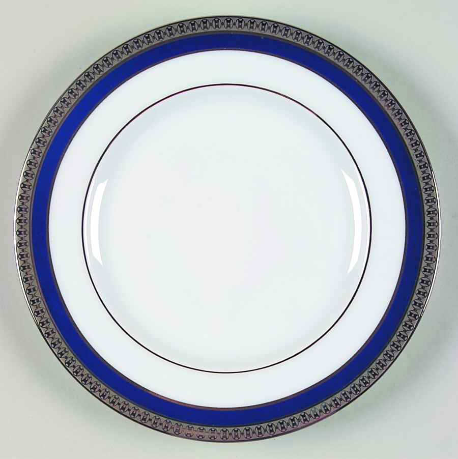 Symphonie Blue Platinum Bread & Butter Plate by Haviland-1