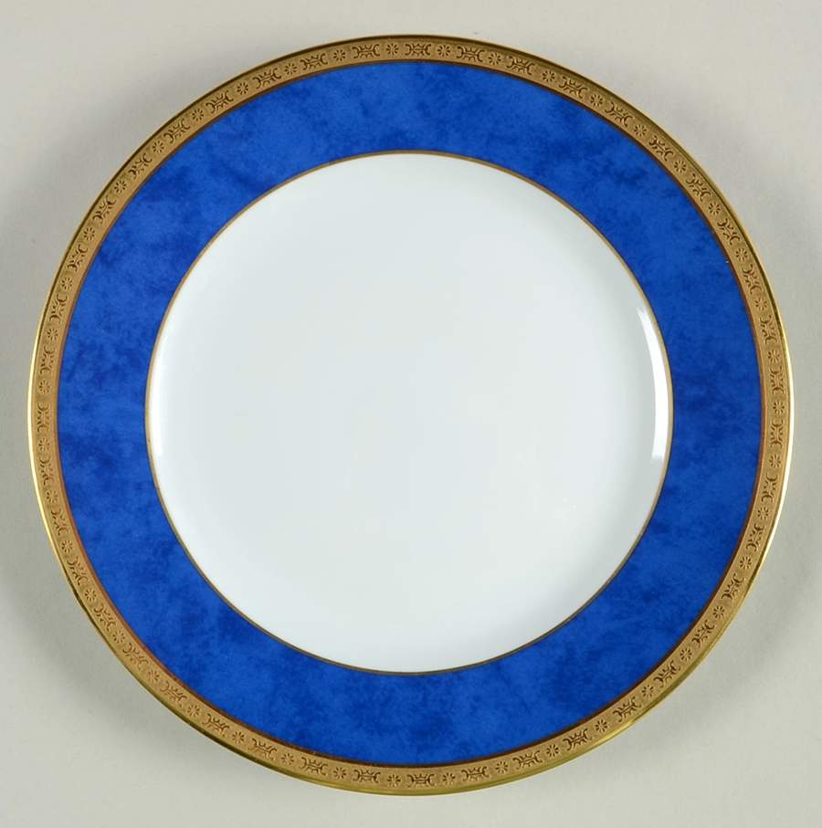 Cherverny Lazuli Salad Plate by Haviland-1