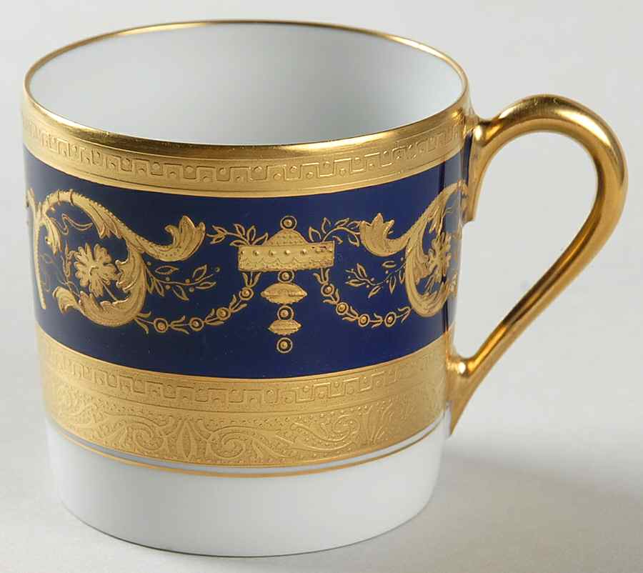 Imperator Cobalt Flat Demitasse Cup by Haviland-1