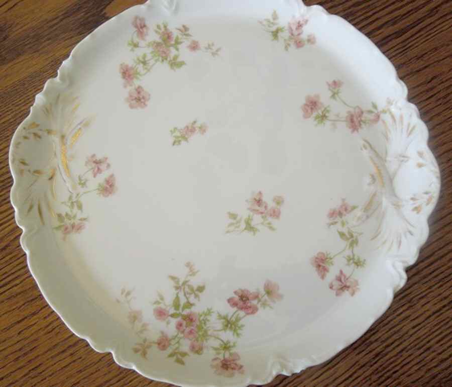 Schleiger 660 Handled Cake Plate by Haviland-1