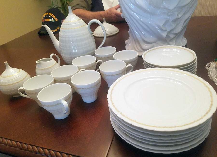 Astarte Flat Cup & Saucer Set by Hutschenreuther-1
