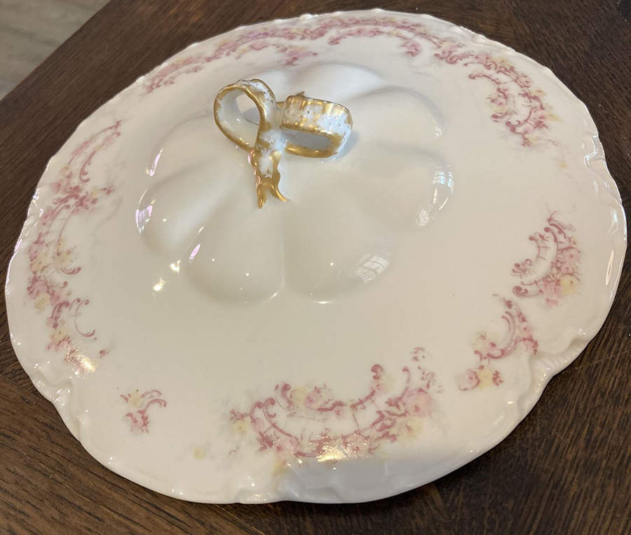 Schleiger 475d Lid for Round Vegetable by Haviland-1