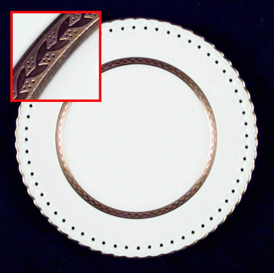 Marie Claude Bread & Butter Plate by Hutschenreuther-1
