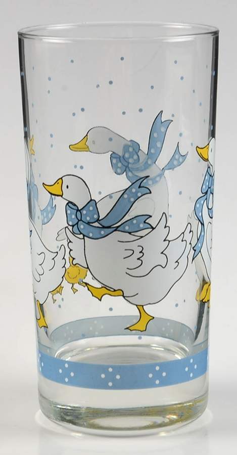 Country Goose Glassware Short Tumbler by Home Style-1