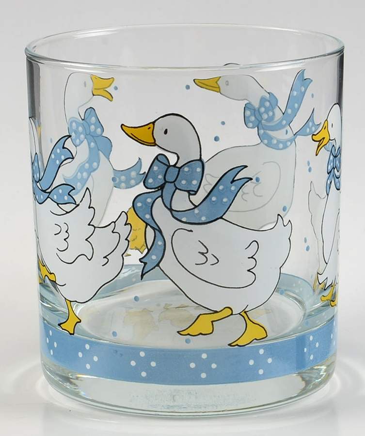 Country Goose 8 Oz Glassware Old Fashioned by Home Style-1