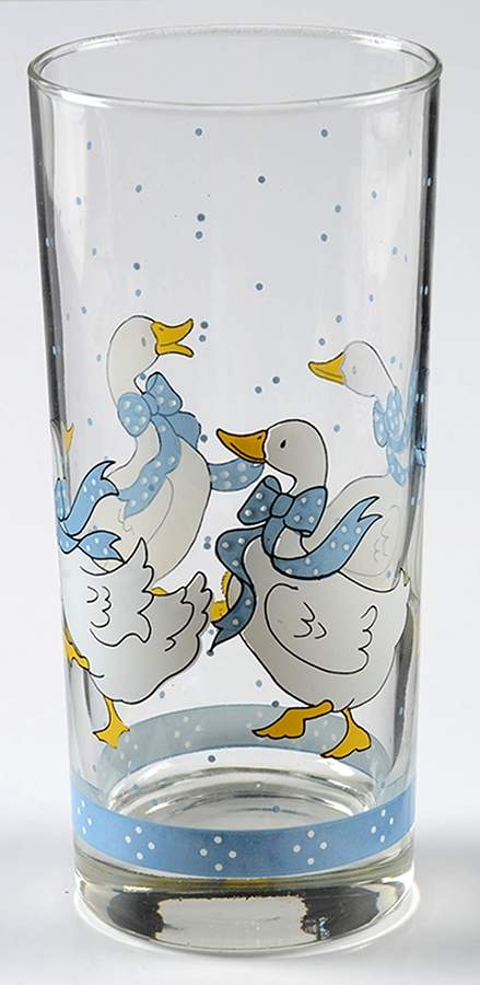 Country Goose Glassware Tall Tumbler by Home Style-1