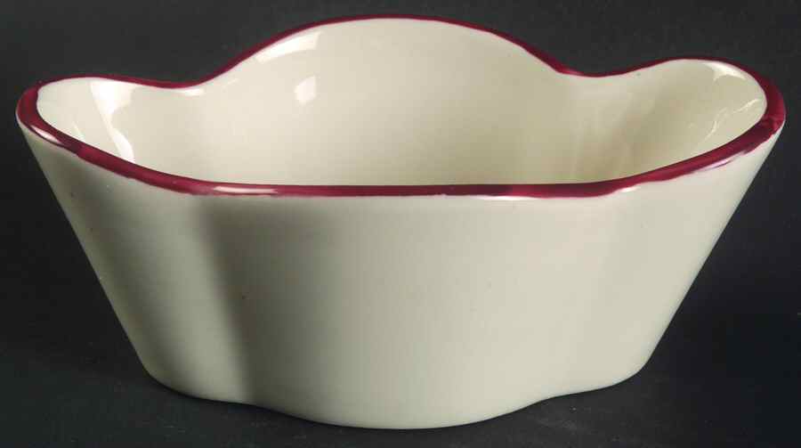 Seville Red Sweetener Holder by Homer Laughlin -1