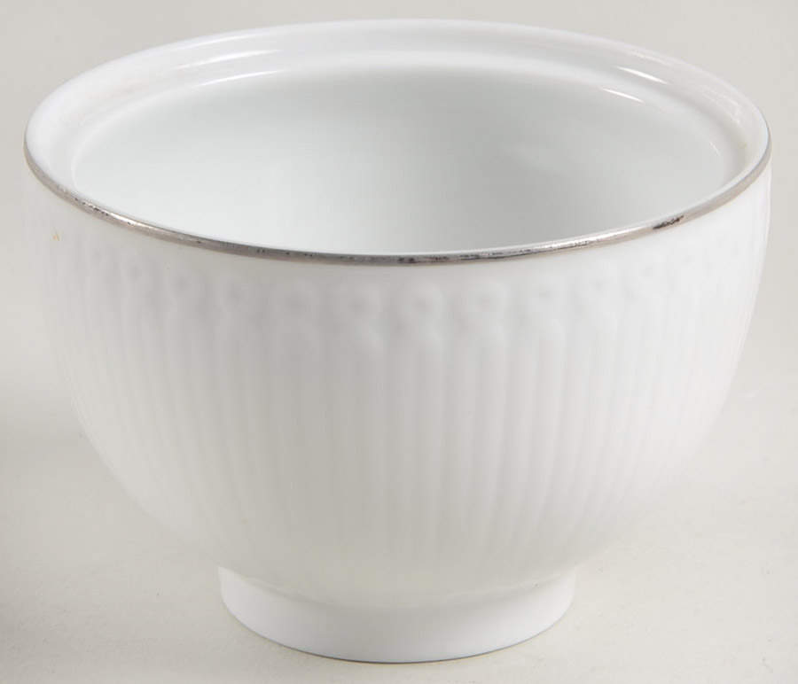 Elite Platinum Sugar Bowl No Lid by Hutschenreuther-1
