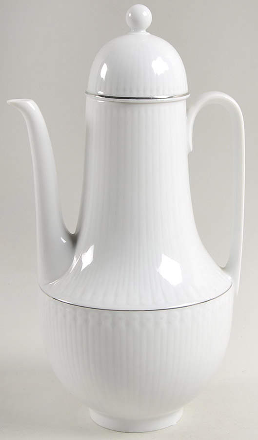 Elite Platinum Coffee Pot & Lid by Hutschenreuther-1