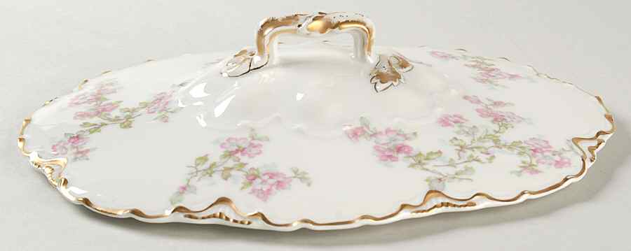 Schleiger 61b Lid for Oval Vegetable by Haviland-1