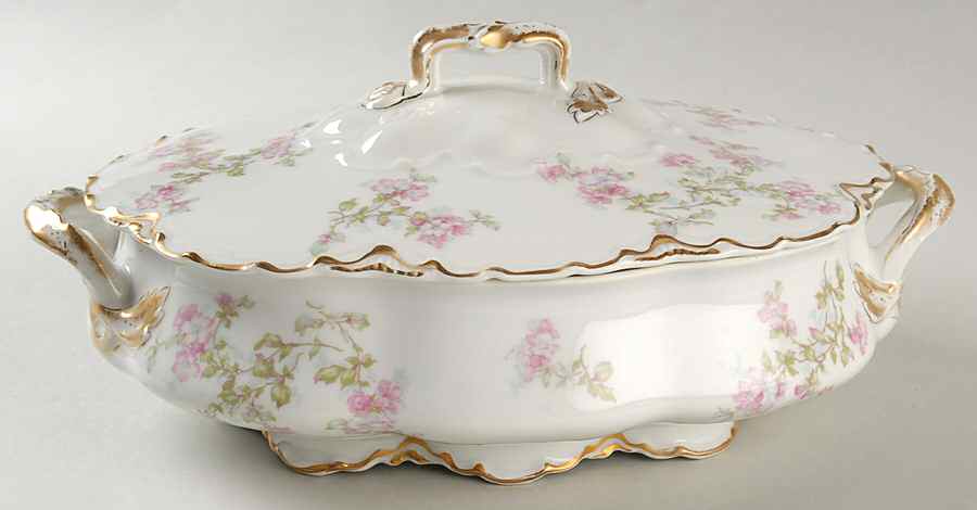 Schleiger 61b Oval Covered Vegetable by Haviland-1