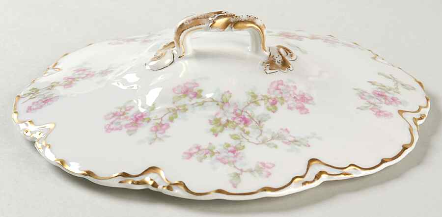 Schleiger 61b Lid for Round Vegetable by Haviland-1