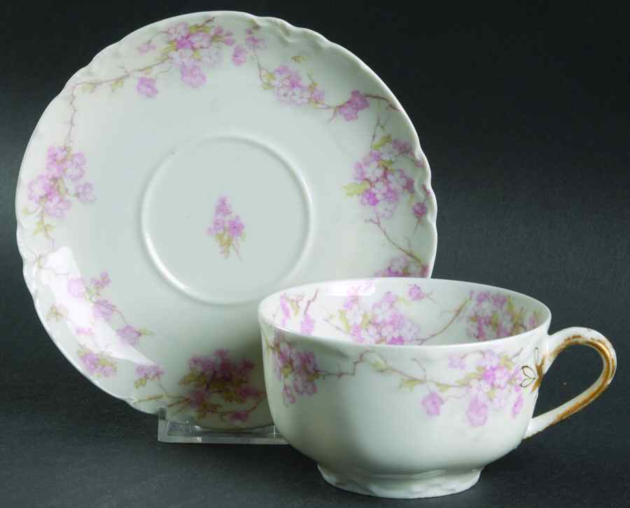 Schleiger 248-3 Oversized Cup & Saucer Set by Haviland-1