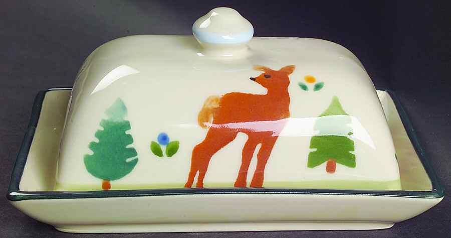 High Country Rectangular Covered Butter by Hartstone-1