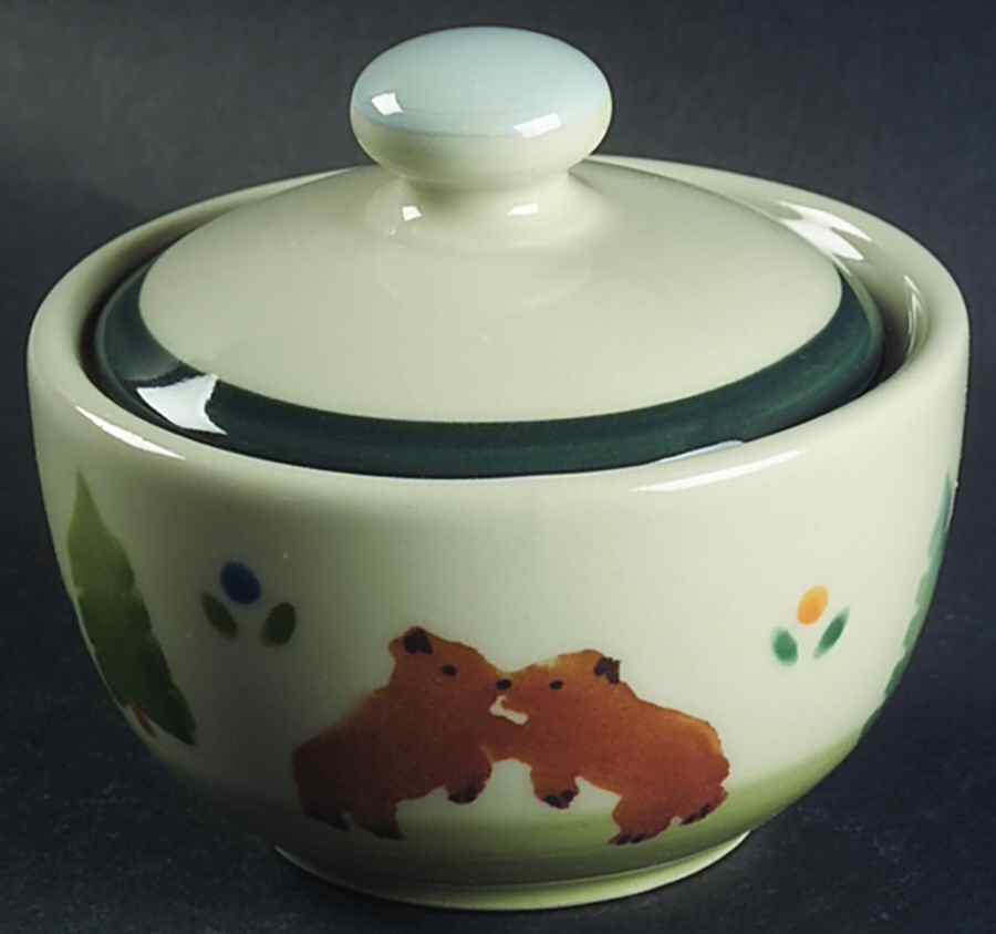High Country Sugar Bowl & Lid by Hartstone-1