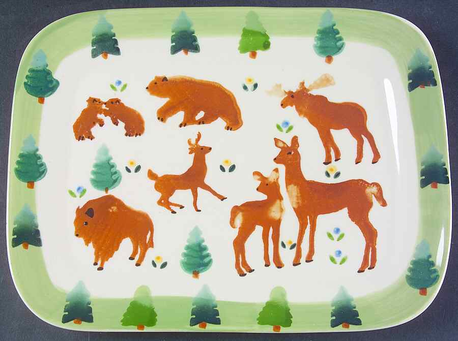 High Country 12" Rectangular Serving Platter by Hartstone-1