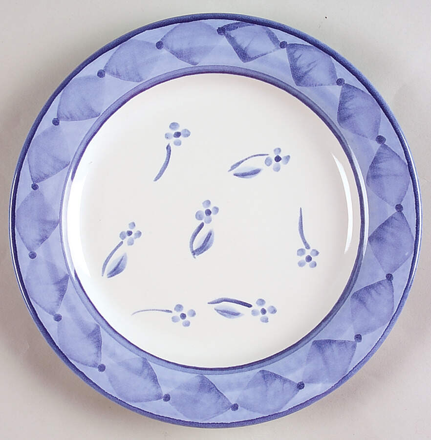 Classic Blues Salad Plate by Hartstone-1