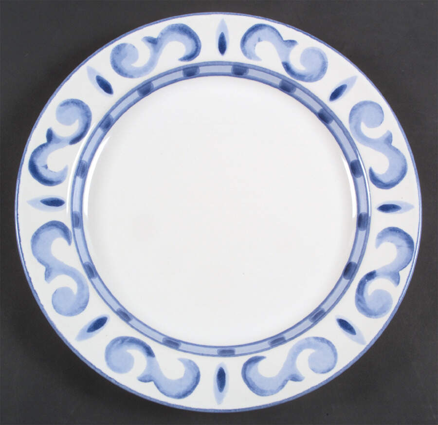Classic Blues Dinner Plate by Hartstone-1