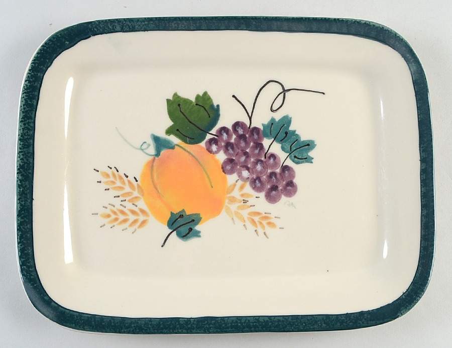 Harvest 12" Rectangular Serving Platter by Hartstone-1