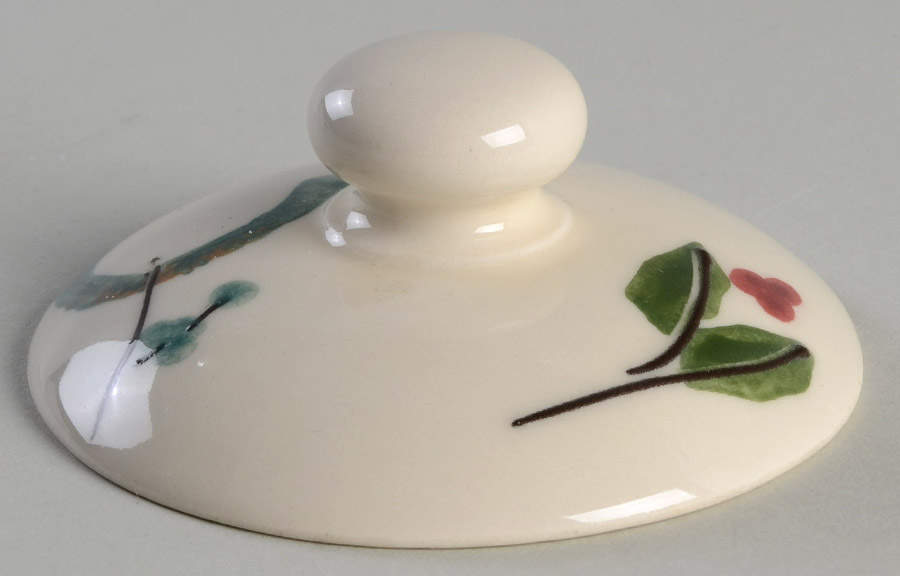 Ribbon & Garland Lid for Sugar Bowl by Hartstone-1
