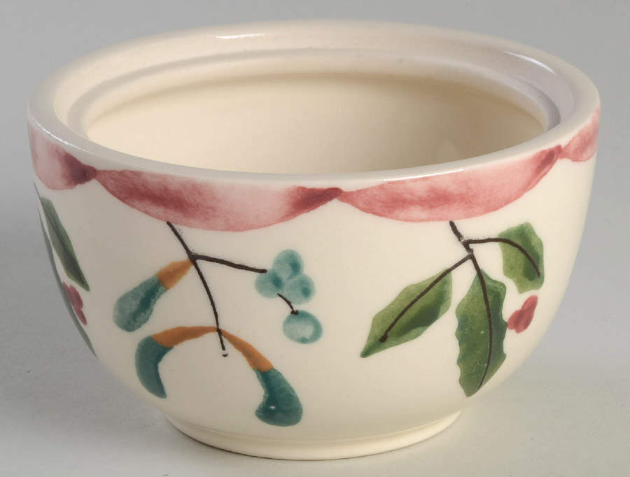 Ribbon & Garland Sugar Bowl No Lid by Hartstone-1