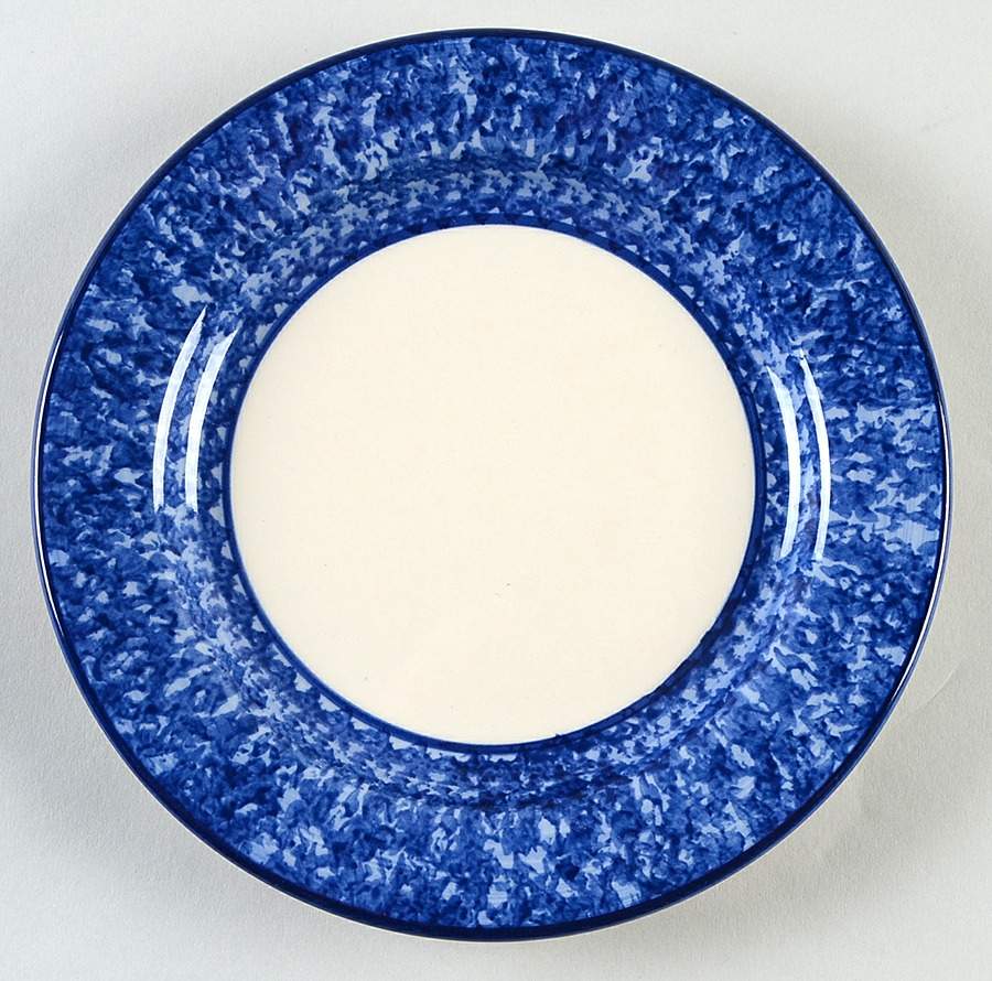 Jewel Tones Sapphire Salad Plate by Hartstone-1