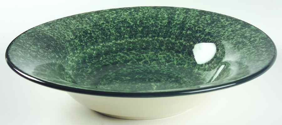 Jewel Tones Emerald 12" Round Vegetable Bowl by Hartstone-1