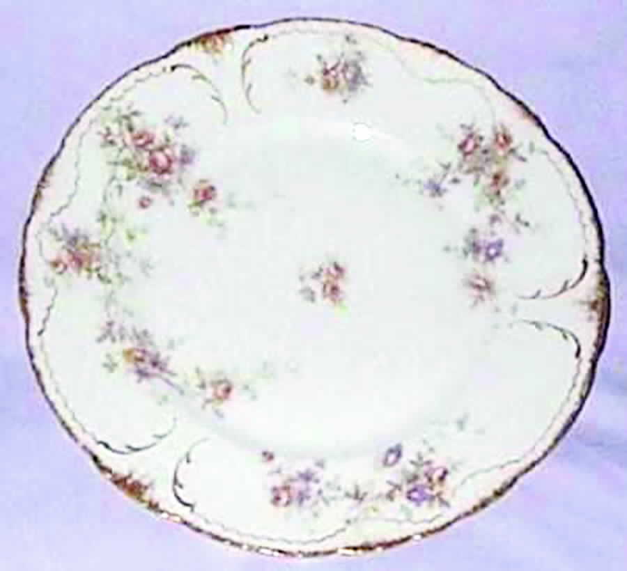 Schleiger 838f Dinner Plate by Haviland-1