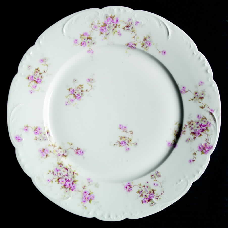 Schleiger 320e (Scalloped) Dinner Plate by Haviland-1