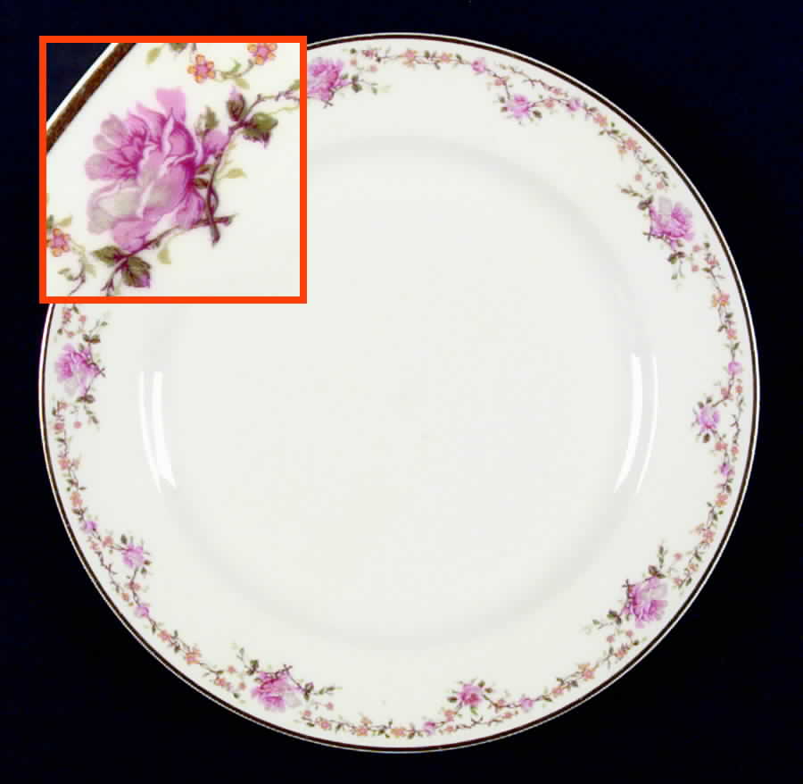 Schleiger 927-1 Dinner Plate by Haviland-1