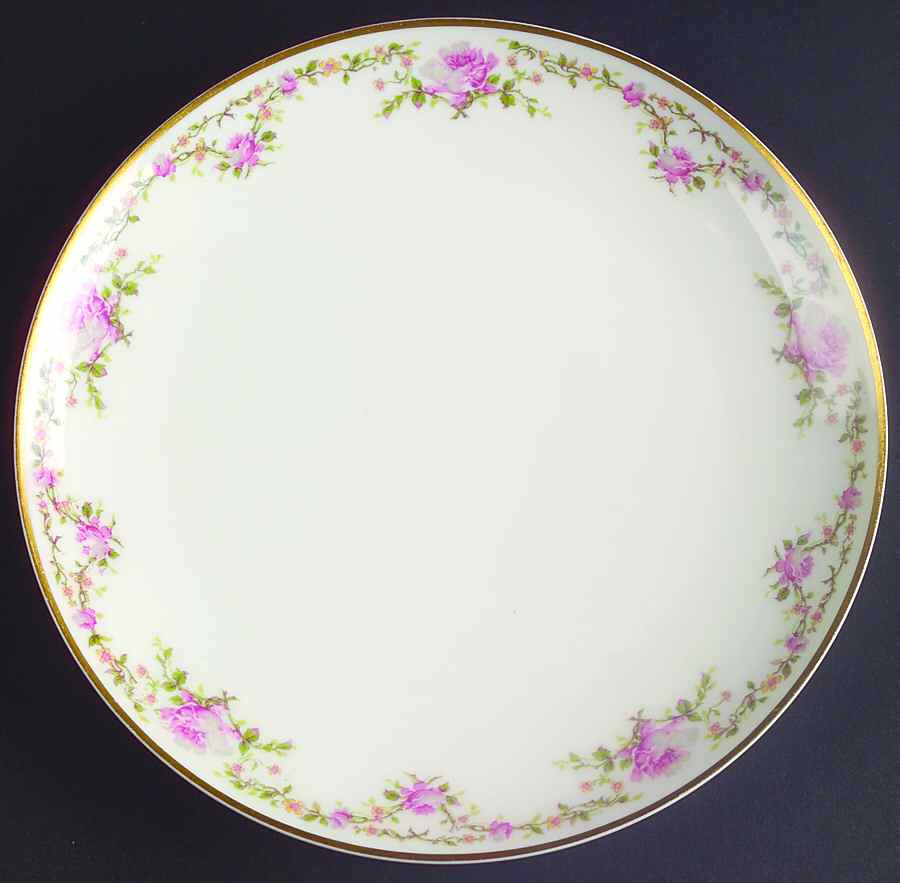 Schleiger 927-1 Coupe Salad Plate by Haviland-1