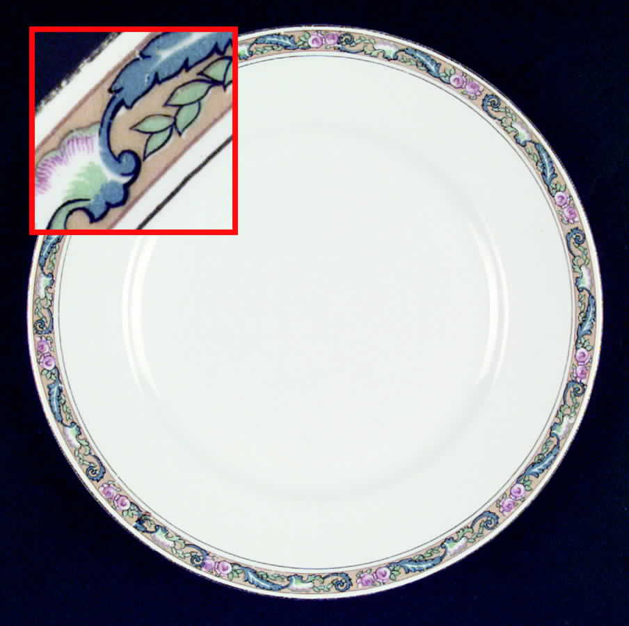 HLC1016 Luncheon Plate by Homer Laughlin -1