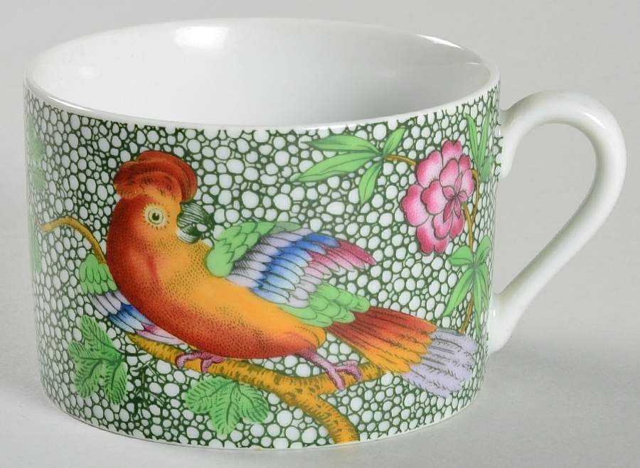 Parakeet Flat Cup by Haldon-1