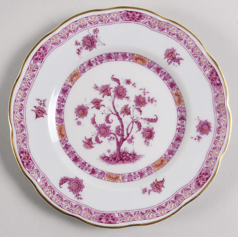 Arbre Des Indies Purple Salad Plate by Haviland-1