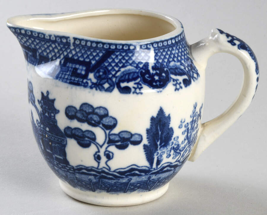 Blue Willow Creamer by House of Blue Willow-1