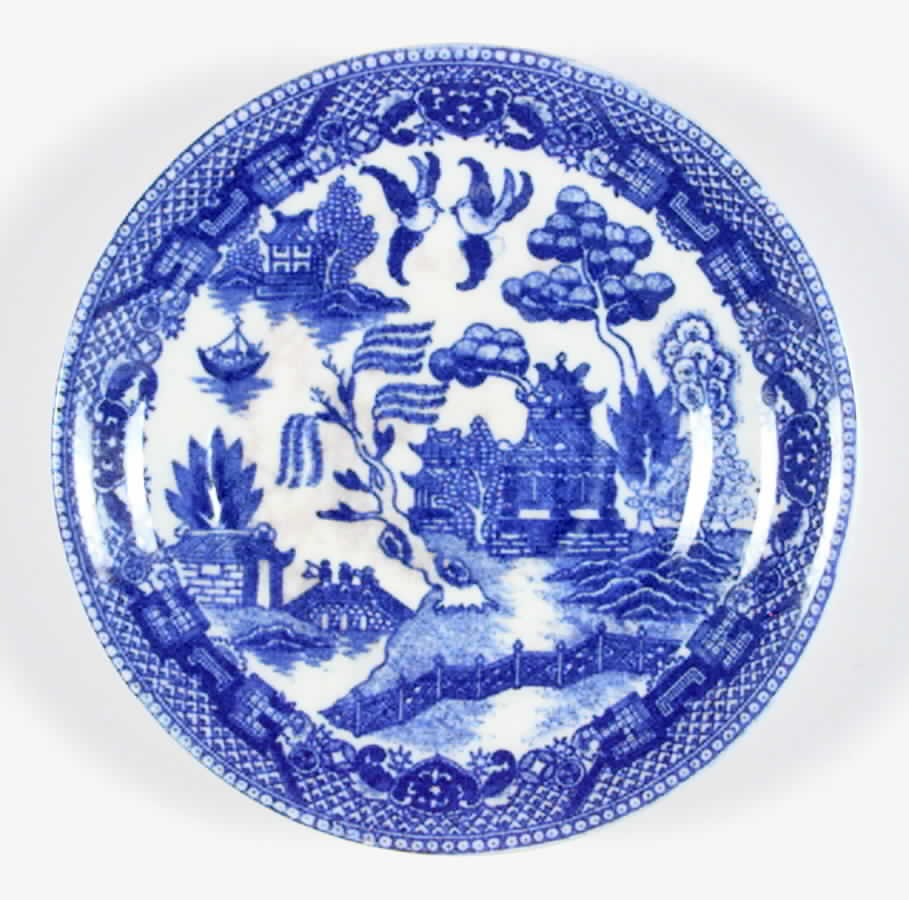 Blue Willow Saucer by House of Blue Willow-1
