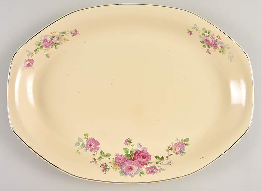HLC1020 15" Oval Serving Platter by Homer Laughlin -1