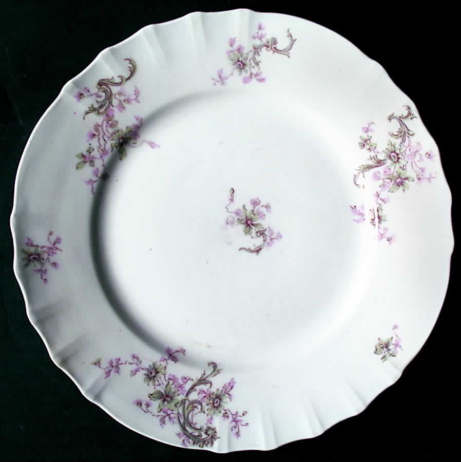 Schleiger 143a Luncheon Plate by Haviland-1
