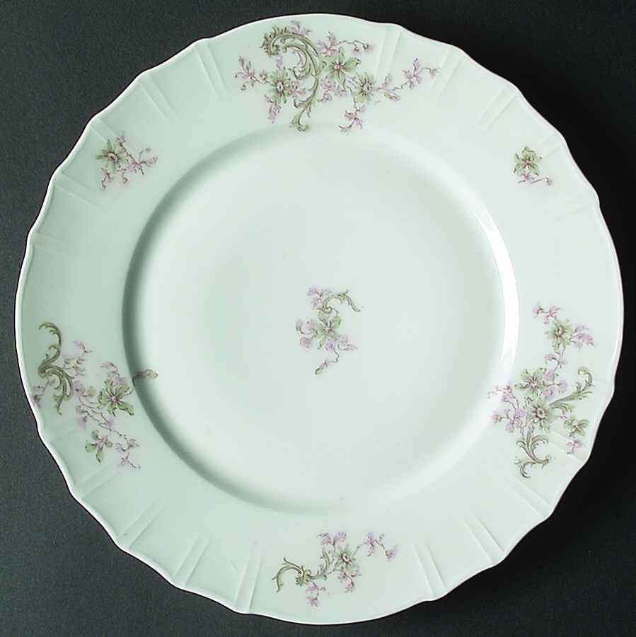 Schleiger 143a Dinner Plate by Haviland-1