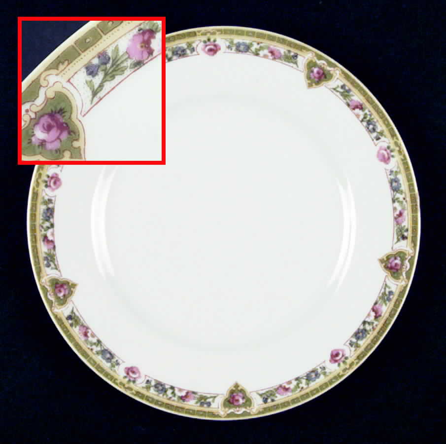 Schleiger 1258-1 Salad Plate by Haviland-1