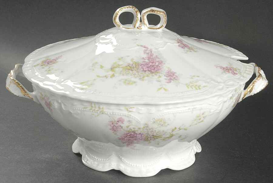 Schleiger 332 Tureen &  Lid by Haviland-1