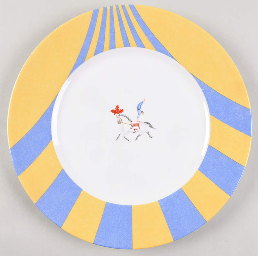 Circus Dinner Plate by Hermes-1