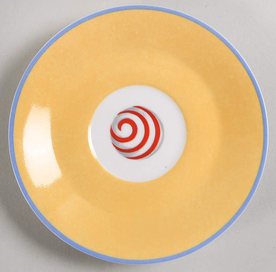 Circus Saucer for Footed Cup by Hermes-1