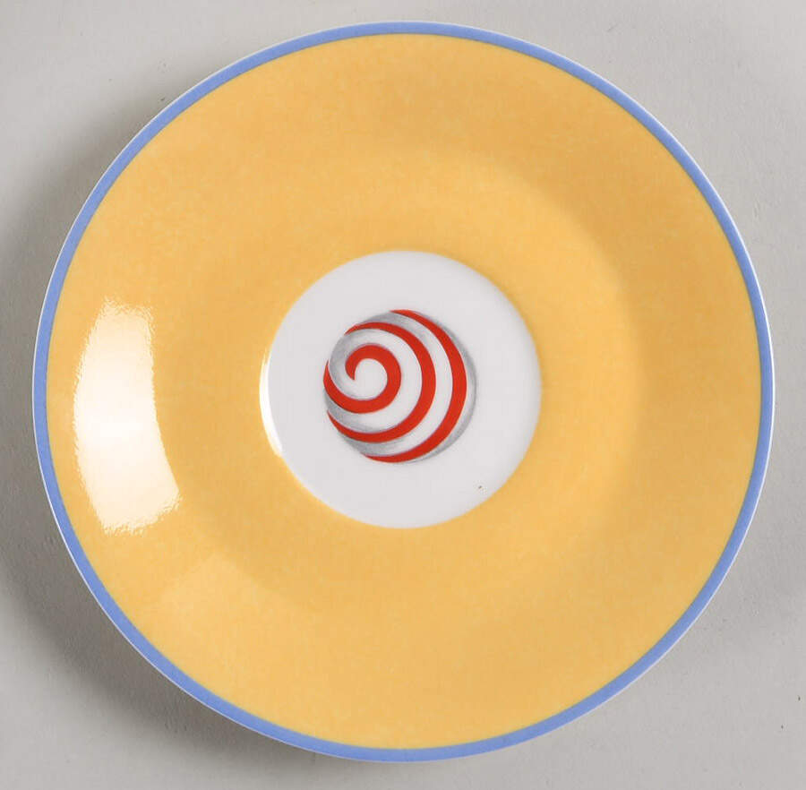 Circus Saucer for Footed Cup by Hermes-1