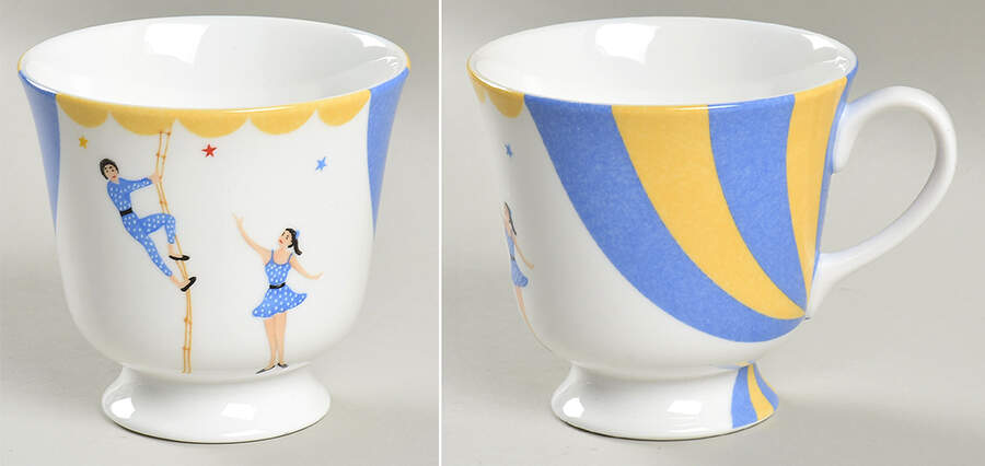 Circus Footed Cup by Hermes-1