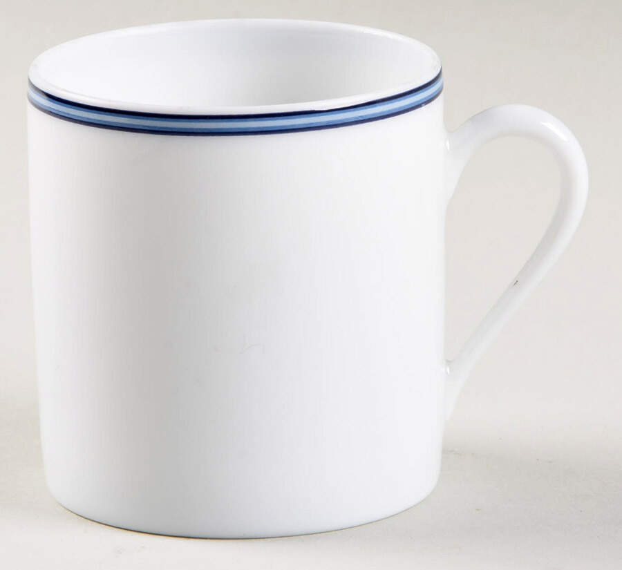 Chaine D'Ancre (Blue) Flat Demitasse Cup by Hermes-1