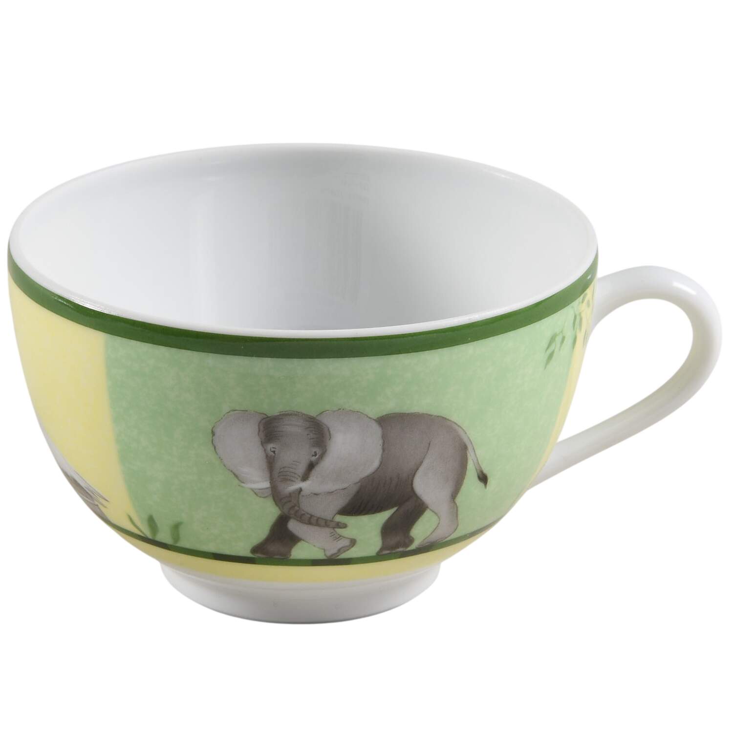 Africa Green-Yellow Flat Cup by Hermes-1